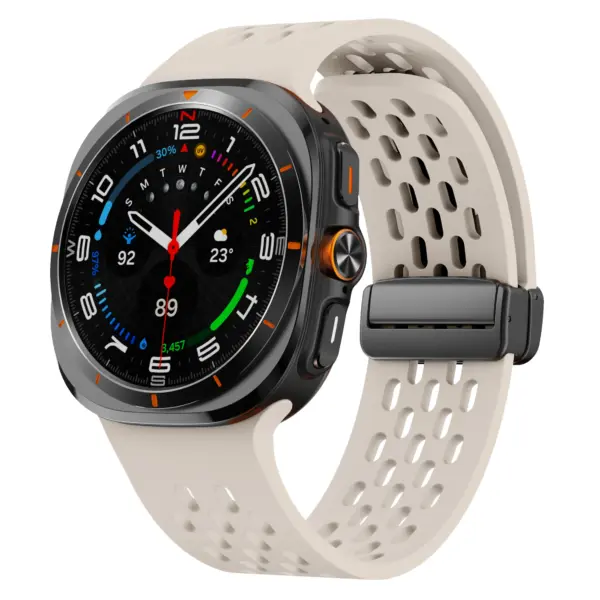 Magnetic Silicone Strap for Galaxy Watch Ultra - Image 7