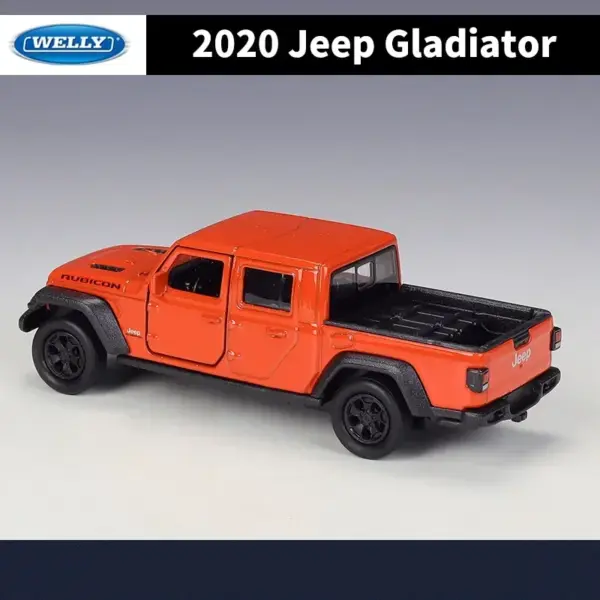 1:36 Jeep Gladiator Alloy Diecast Model - Image 5