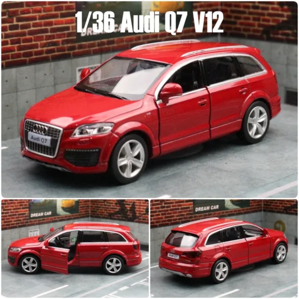 1/36 Audi Q7 V12 Diecast Toy Car Model - Image 10