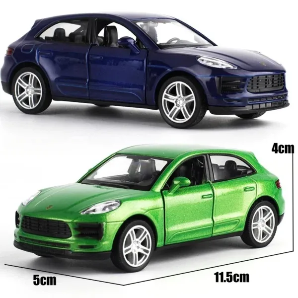 1/36 Diecast Porsche Macan SUV Toy Car - Image 5