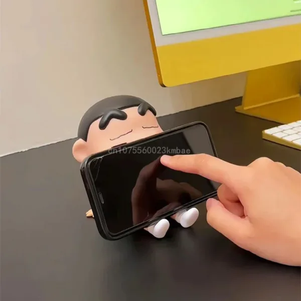 Crayon Shin-Chan Anime Figure Phone Holder - Image 6