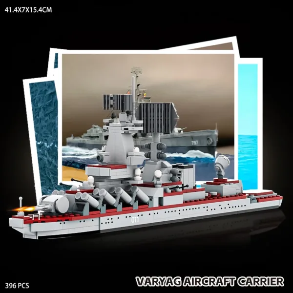 Russian Cruiser Varyag Building Blocks Set