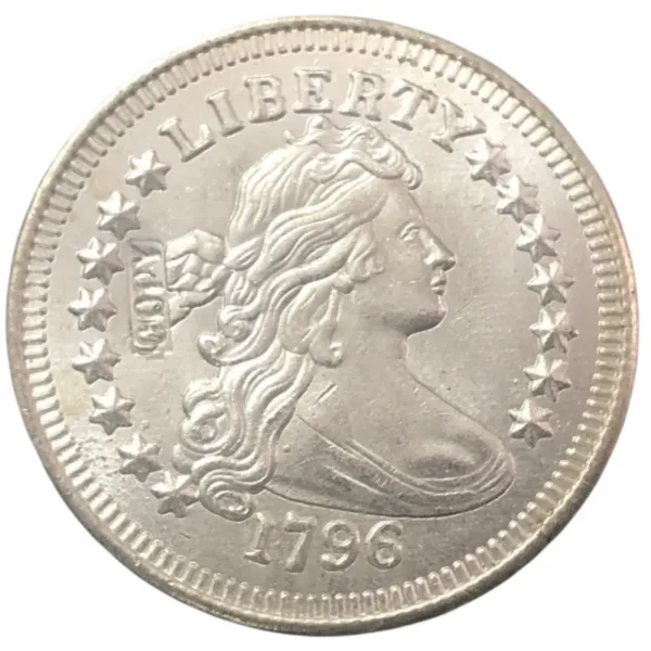 1796 Draped Bust Quarter Coin Replica