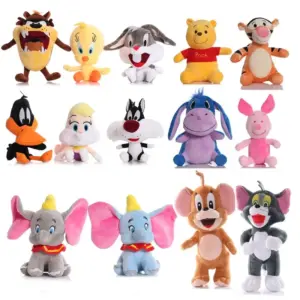 Disney Plush Toy Set Winnie the Pooh Characters