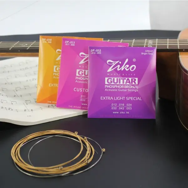 Acoustic Guitar Strings Set Phosphor Bronze 010-053 - Image 6