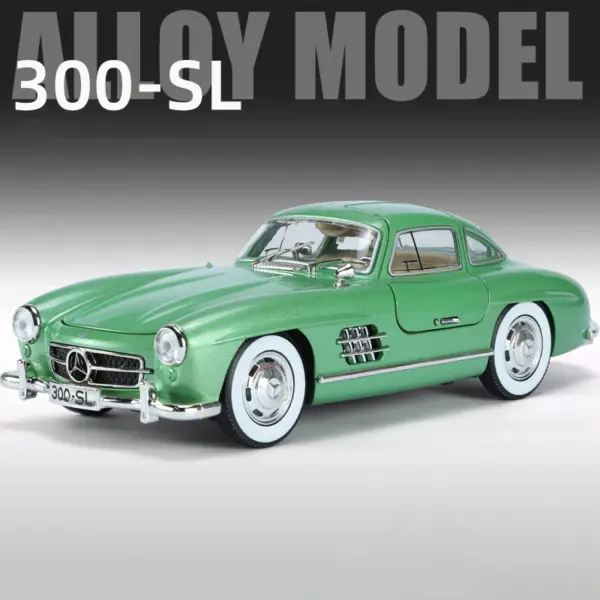 1:24 Mercedes-Benz 300SL Diecast Model Car - Image 4