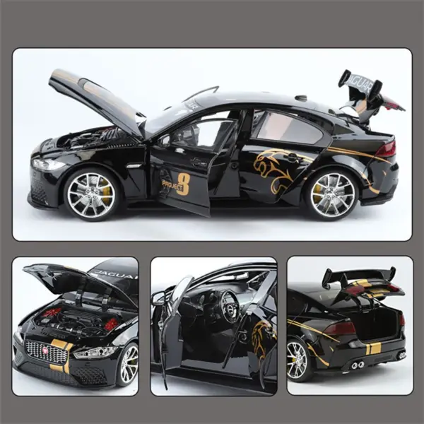 1/18 Jaguar XE SV Project 8 Alloy Model Car - Image 4