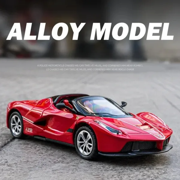 1:36 Ferrari LaFerrari Diecast Model Car - Image 2