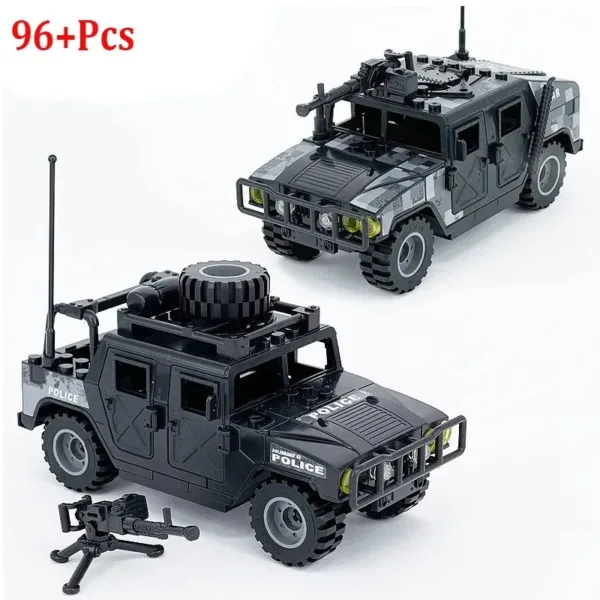 Armored Vehicle Building Blocks Model Toy - Image 8