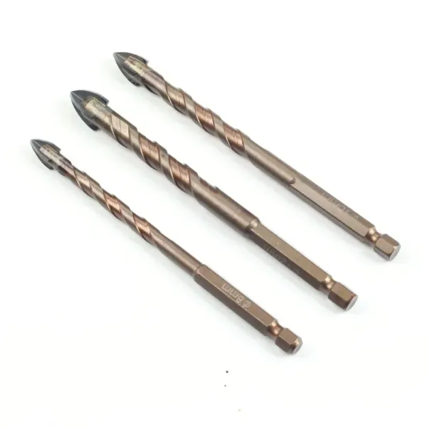 Carbide Tile Drill Bit Set 3-12mm - Image 3