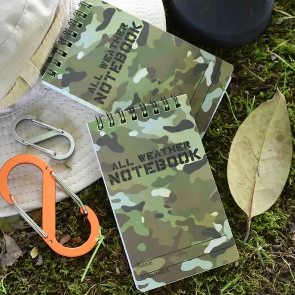 Camouflage All-Weather Tactical Notebook - Image 4