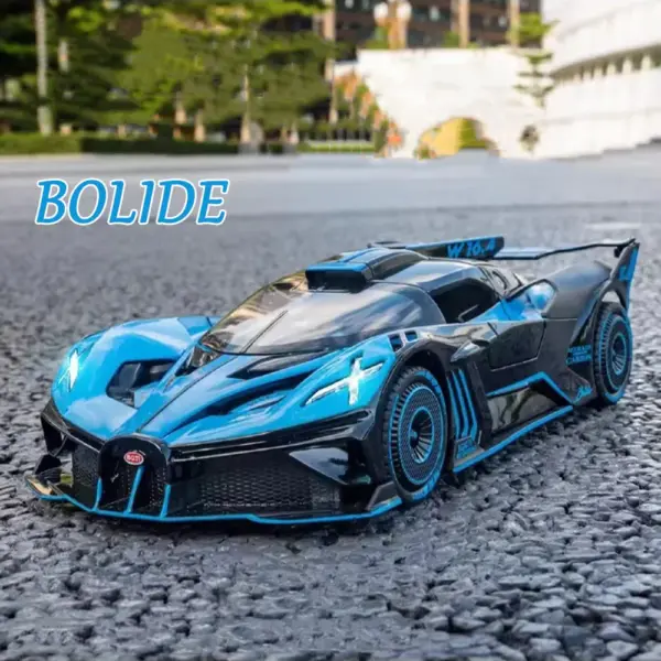 1/24 Bolide Diecast Sports Car with Light Sound