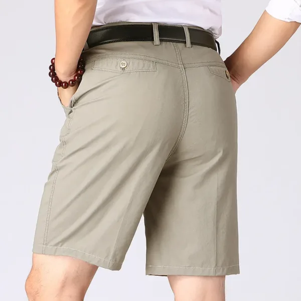 Men's Summer Casual Knee Length Shorts 8 Colors - Image 5