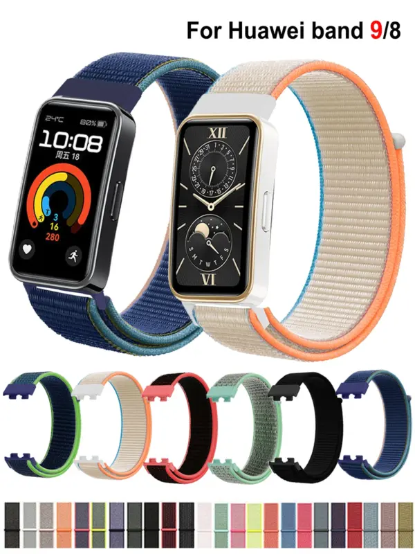 Nylon Loop Strap for Huawei Band 7 8 9 - Image 2