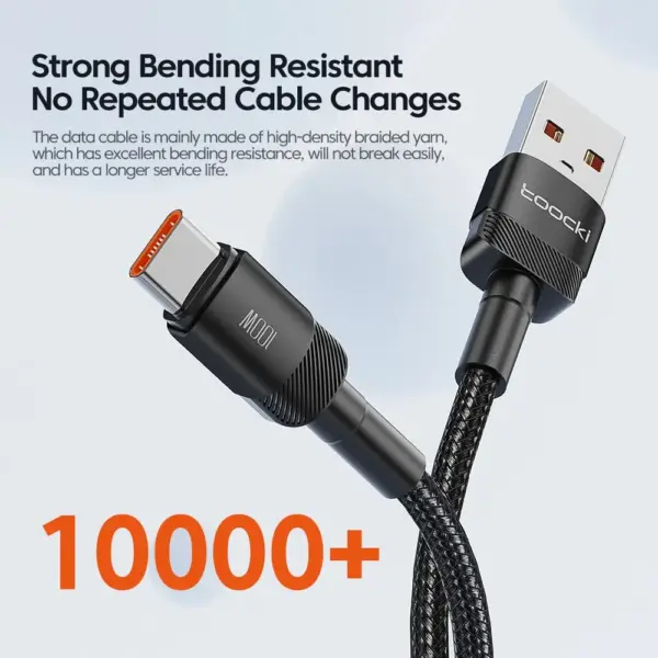 100W Fast Charging USB Type-C Cable 6A - Image 6