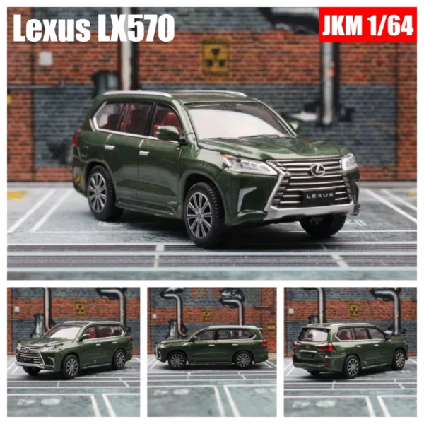 1:64 Lexus LX570 Diecast Model Toy Car - Image 7