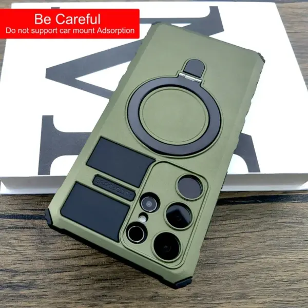 Shockproof Case with Ring Stand for Samsung - Image 8