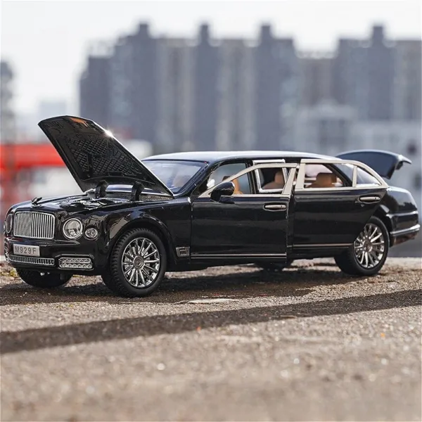 1:24 Bentley Mulsanne Metal Car Model