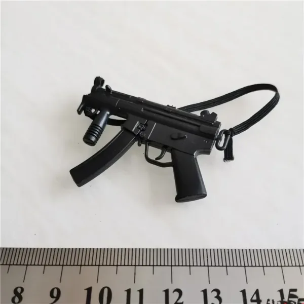 1/6 Scale Plastic MP5 Submachine Gun Model