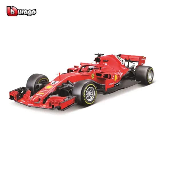 Bburago 1:18 Ferrari F1-75 Diecast Model Car - Image 13