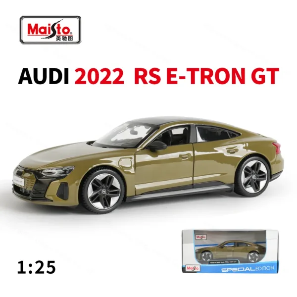 Maisto 1:25 Audi RS e-tron GT Model Car - Image 7