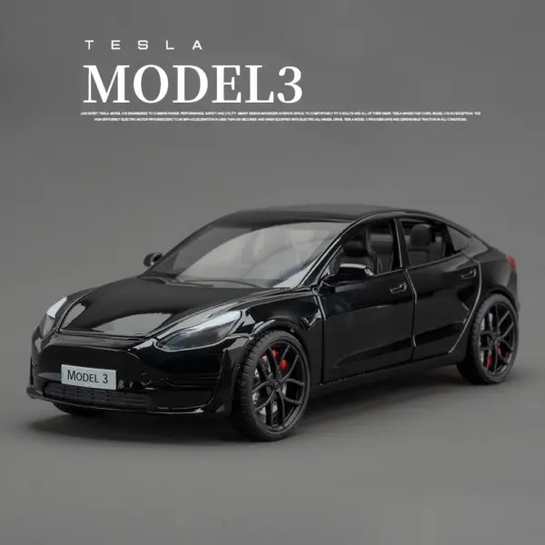 1:24 Alloy Model X Model 3 Model Y Car - Image 14