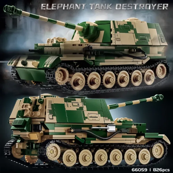 Children's TOG Heavy Tank Building Blocks