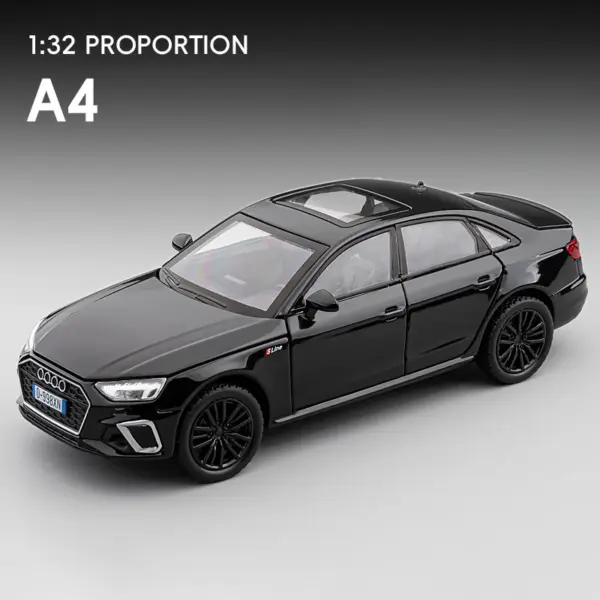 1:32 Audi A4 Diecast Metal Model Car - Image 9