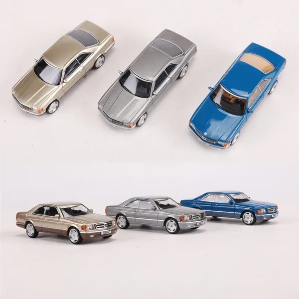 1:64 Scale Mercedes 500SEC Diecast Model Car