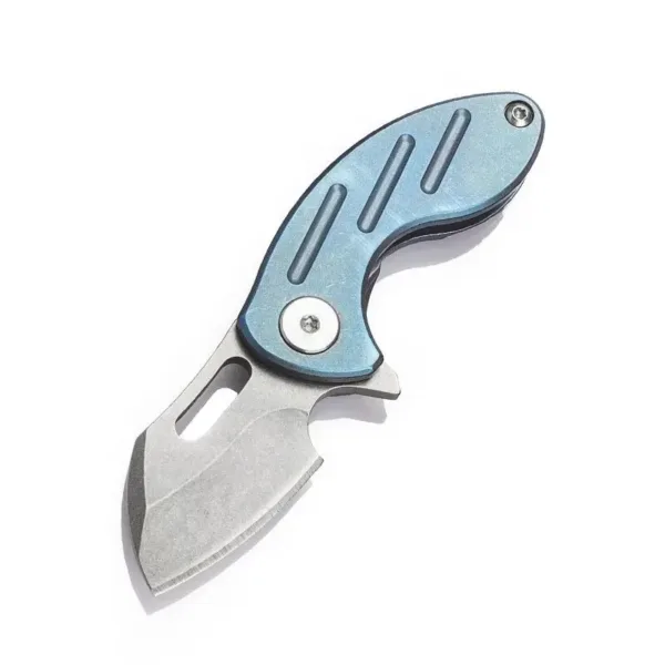 Titanium Alloy Folding Knife S35VN Steel EDC Tool - Image 20