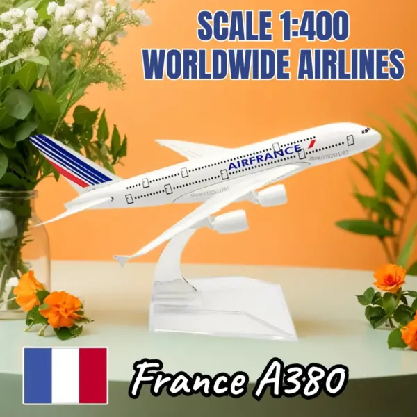 1:400 Diecast Concorde Aircraft Model Toy - Image 46