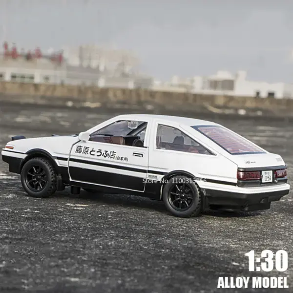 1/30 Scale AE86 Alloy Diecast Car Model - Image 6