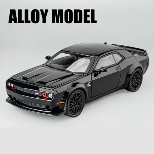 1:32 Dodge Challenger Helicat SRT Diecast Model - Image 8