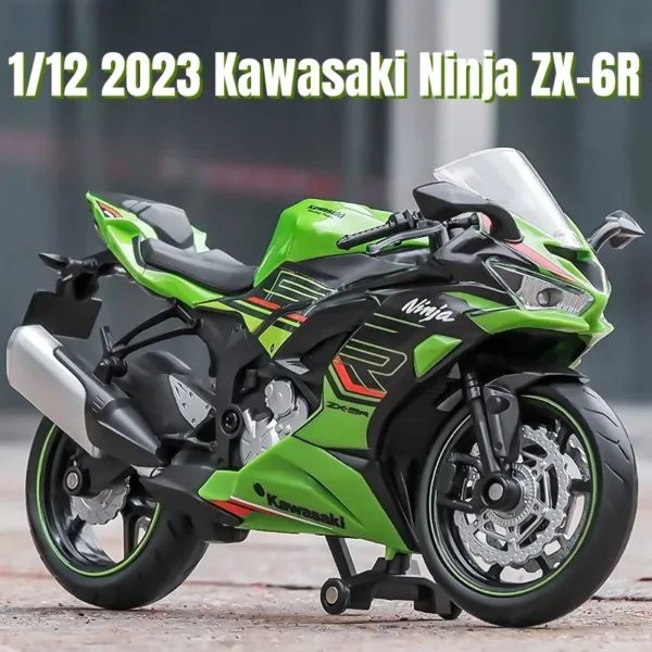 1/12 Scale Kawasaki Ninja ZX-6R Diecast Model