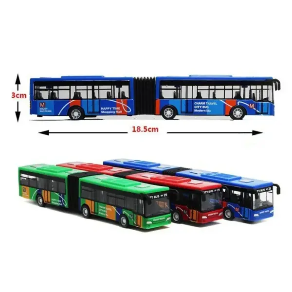 1:64 Diecast City Bus Model Toy for Kids - Image 4