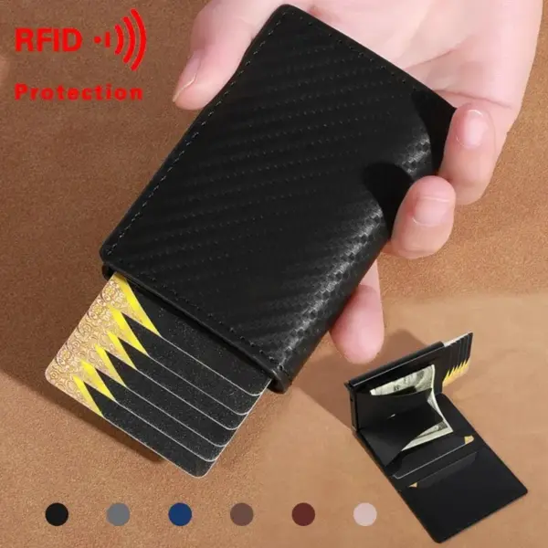 Multi-Functional PU Card Holder Wallet