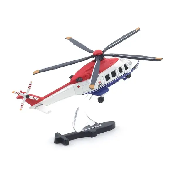 AW139 Helicopter 1/64 Scale Diecast Model - Image 5