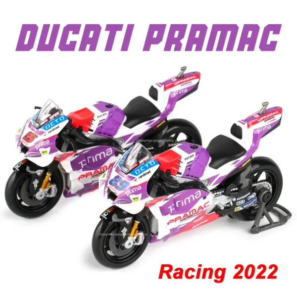 Maisto 1:18 GP Racing Ducati Pramac Model - Image 2