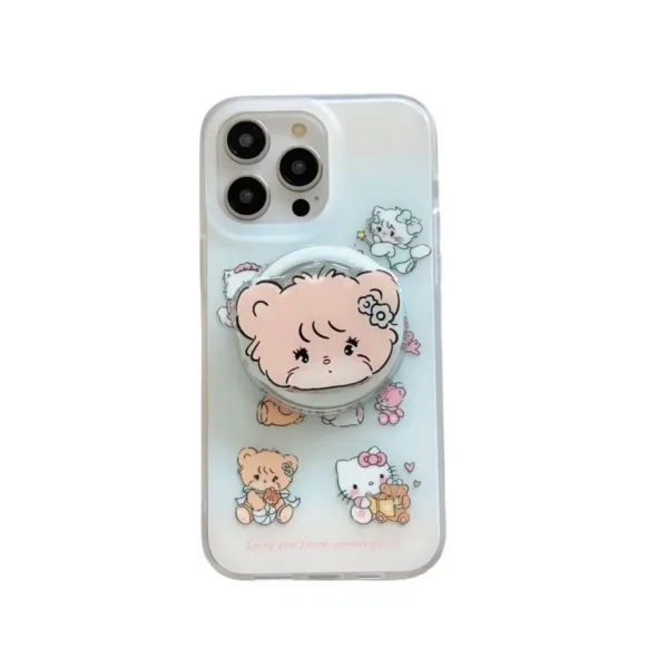 Cartoon Mikko Family Portrait Case for iPhone - Image 5