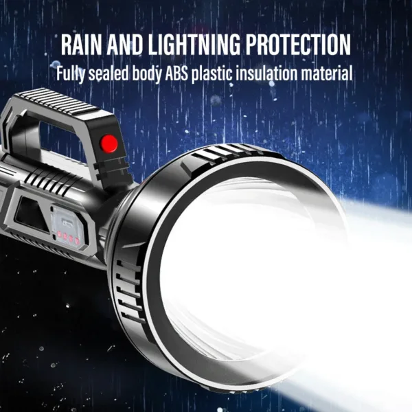 Powerful Rechargeable LED Flashlight for Camping - Image 3