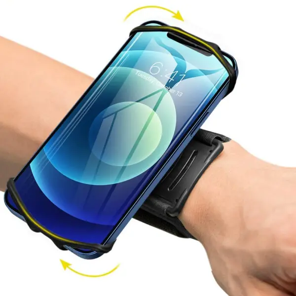 360° Rotatable Sports Wristband Phone Holder