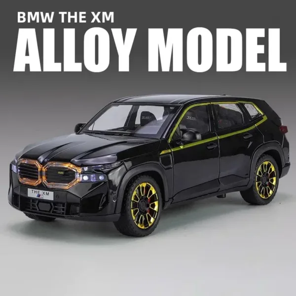 1:24 BMW X7 XM Alloy Diecast Car Model - Image 9