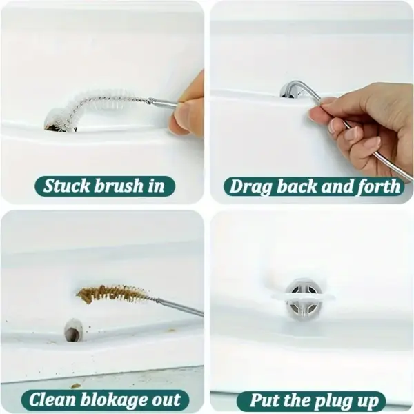 Refrigerator Drain Hole Cleaning Tool Set - Image 2