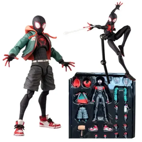 Spiderman Miles Morales Action Figure Model - Image 10