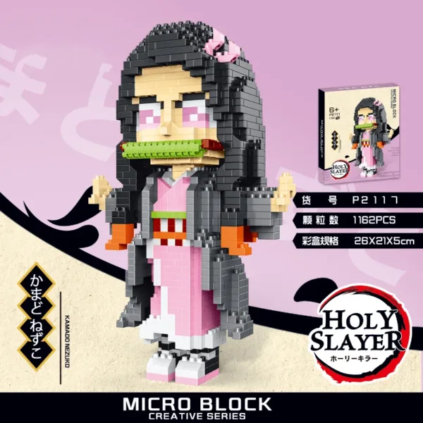 Demon Slayer Anime Mini Building Blocks Set - Image 9