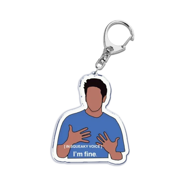 Classic Friends Keychain for All Fans - Image 15