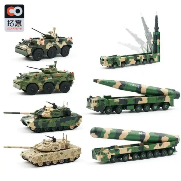 1/100 Scale Metal Alloy Missile Transport Model