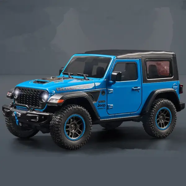 1:18 Jeep Wrangler Rubicon Diecast Model Vehicle - Image 8