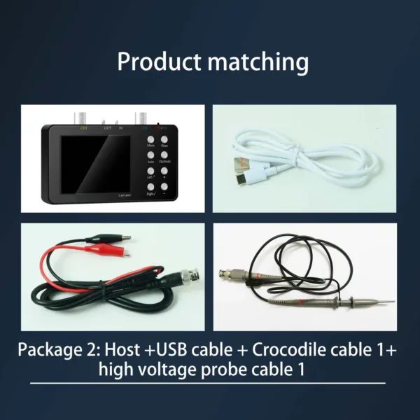 Dual Channel Digital Oscilloscope 50M Sampling Rate - Image 7