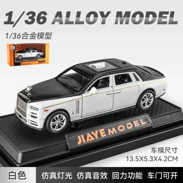 Rolls Royce Phantom Diecast Model Car - Image 11